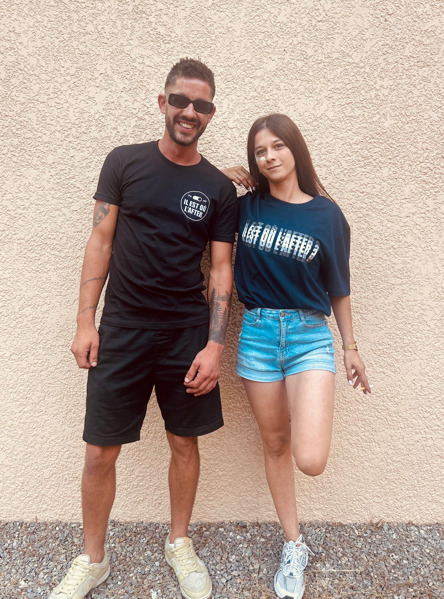 T-Shirt « IL EST OÙ L'AFTER ? » effet flou