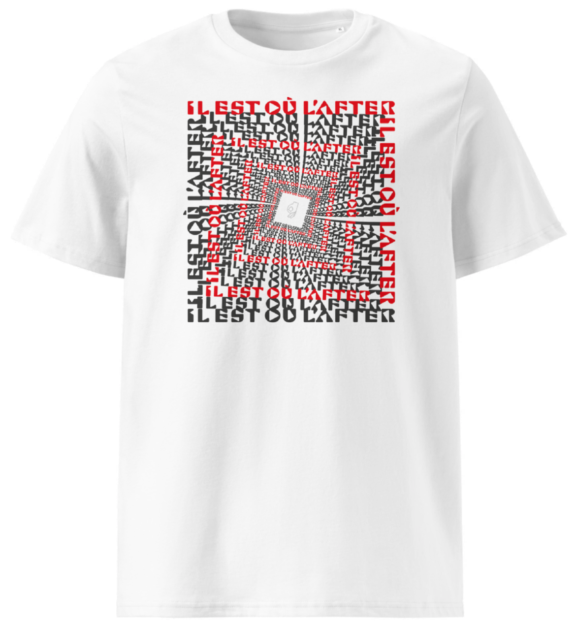T-shirt vortex "IL EST OU L'AFTER ?"