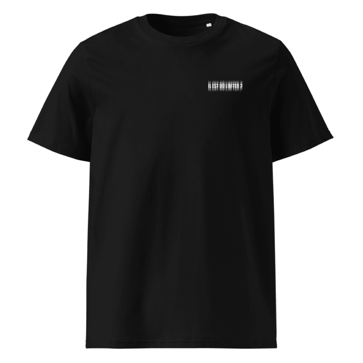 T-SHIRT : IL EST OÙ L'AFTER - Effet flou / coeur