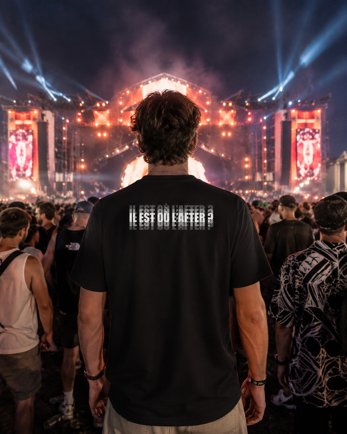 T-SHIRT "IL EST OÙ L'AFTER" dos