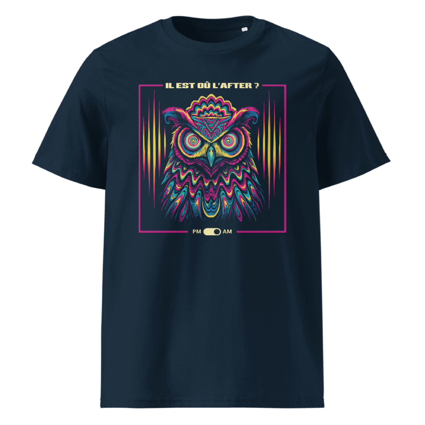 T-Shirt Hibou Sono-Psychédélique